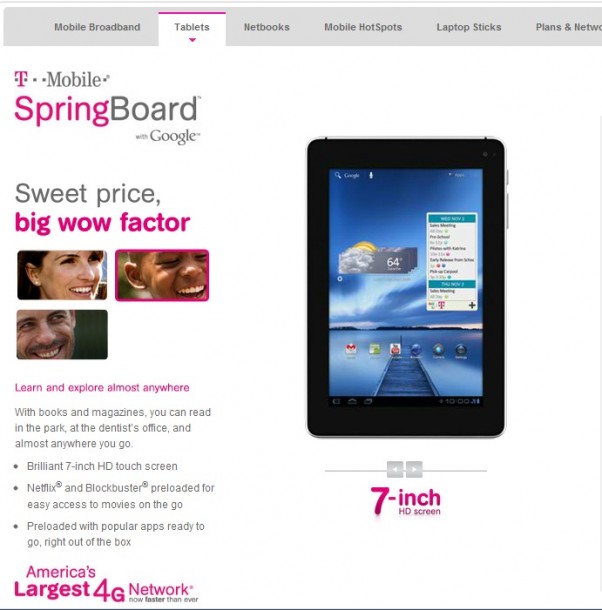Huawei SpringBoard T-Mo