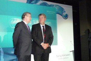 Sir Howard Stringer and Bert Nordberg