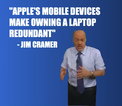 JIM CRAMER - APPLE