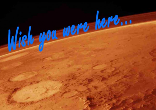 Greetings from mars